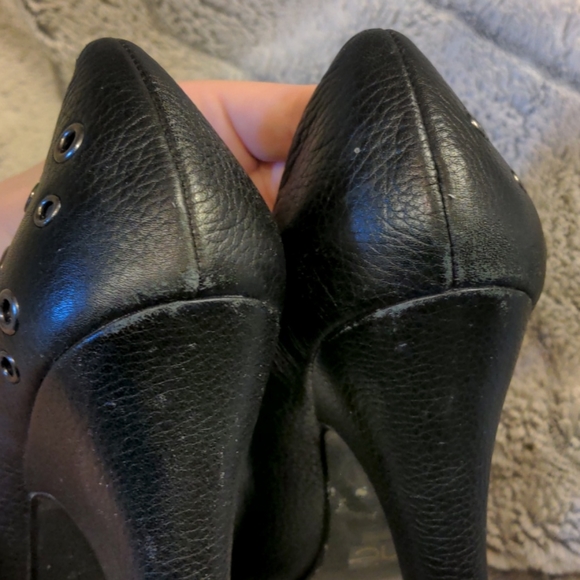 ❤️🔥 Black Rivet Heels - Picture 7 of 7